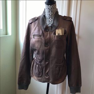 New John Varvatos Converse Leather Jacket